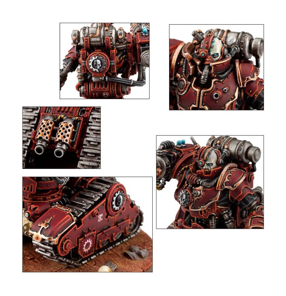 Games Workshop 59-14 - Warhammer 40,000 - Adeptus Mechanicus: Kataphron Battle Servitors