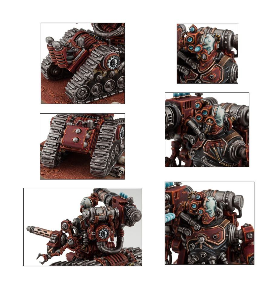 Games Workshop 59-14 - Warhammer 40,000 - Adeptus Mechanicus: Kataphron Battle Servitors
