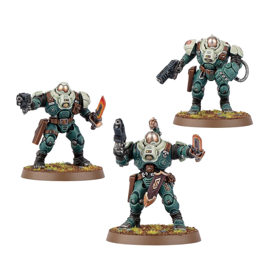 Games Workshop 69-23 - Warhammer 40,000 - Leagues of Votann: Ironkin Steeljacks