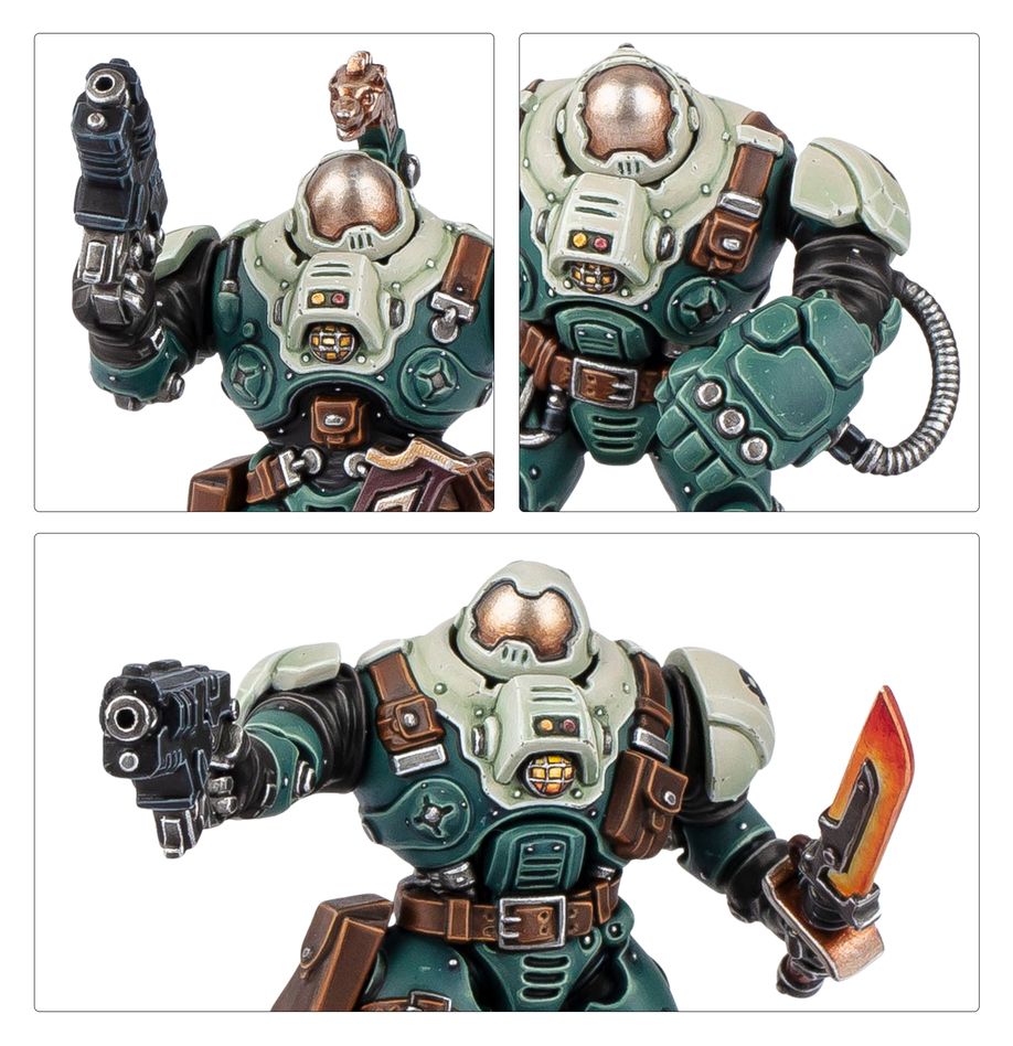 Games Workshop 69-23 - Warhammer 40,000 - Leagues of Votann: Ironkin Steeljacks