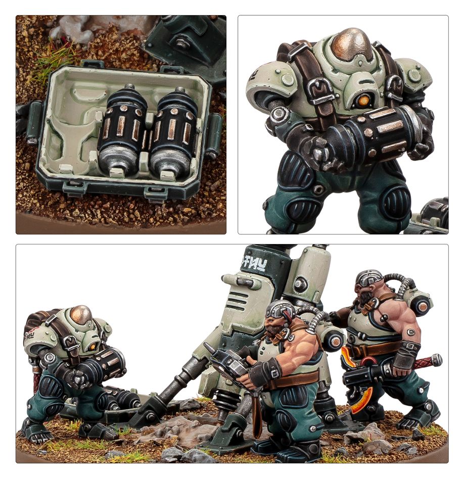 Games Workshop 69-24 - Warhammer 40,000 - Leagues of Votann: Cthonian Earthshakers