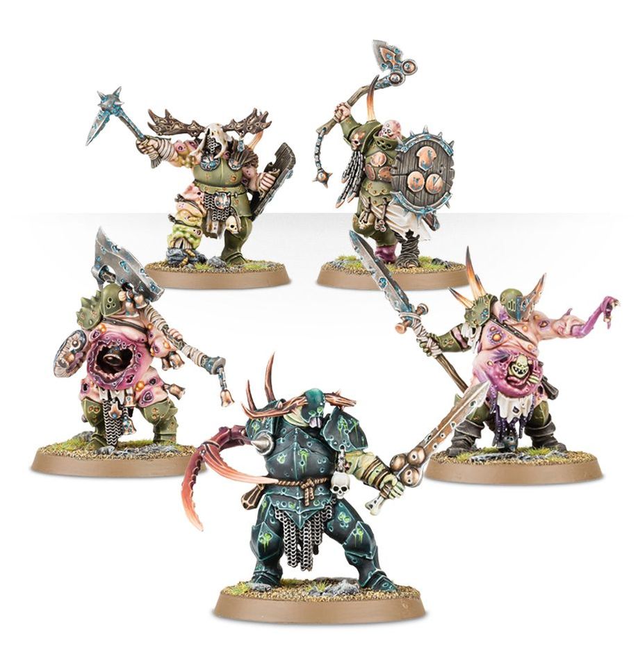 Games Workshop 83-28 - Age of Sigmar - Maggotkin of Nurgle: Putrid Blightkings