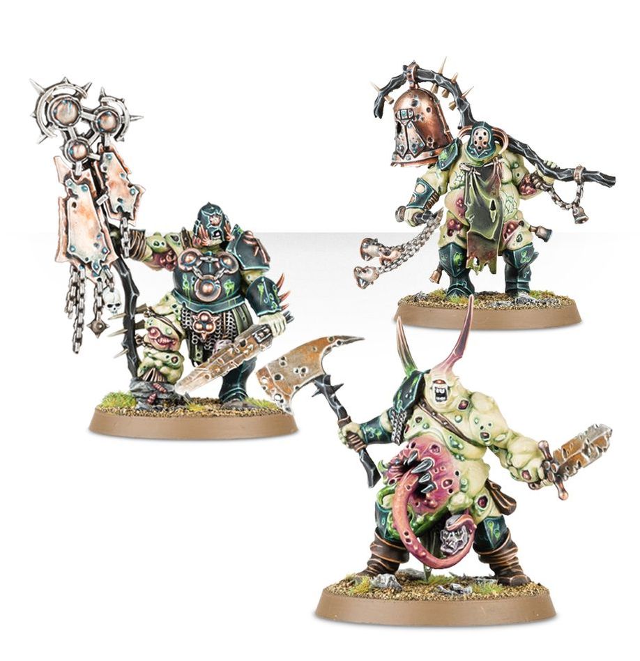 Games Workshop 83-28 - Age of Sigmar - Maggotkin of Nurgle: Putrid Blightkings