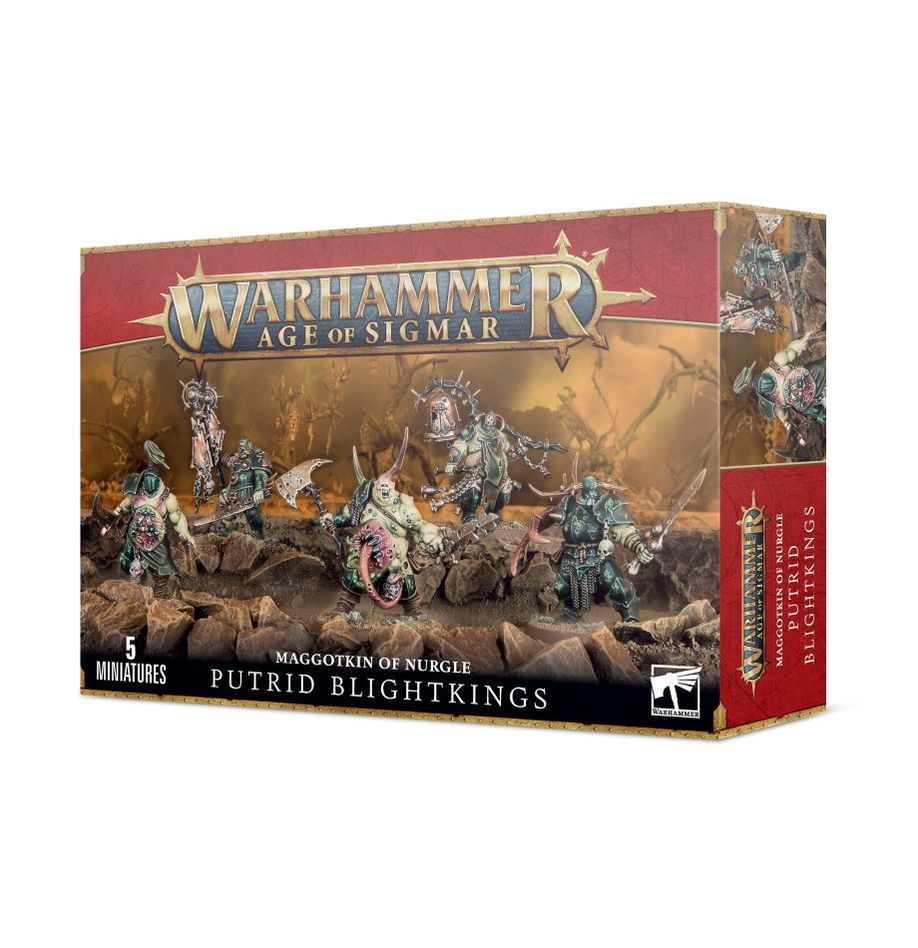 Games Workshop 83-28 - Age of Sigmar - Maggotkin of Nurgle: Putrid Blightkings