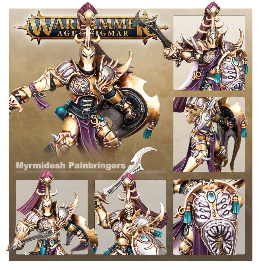 Games Workshop 83-90 - Age of Sigmar - Hedonites of Slaanesh: Myrmidesh Painbringers