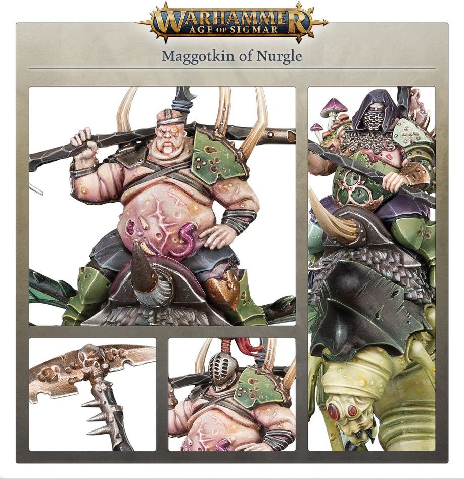 Games Workshop 70-01 - Age of Sigmar - Maggotkin of Nurgle: Spearhead