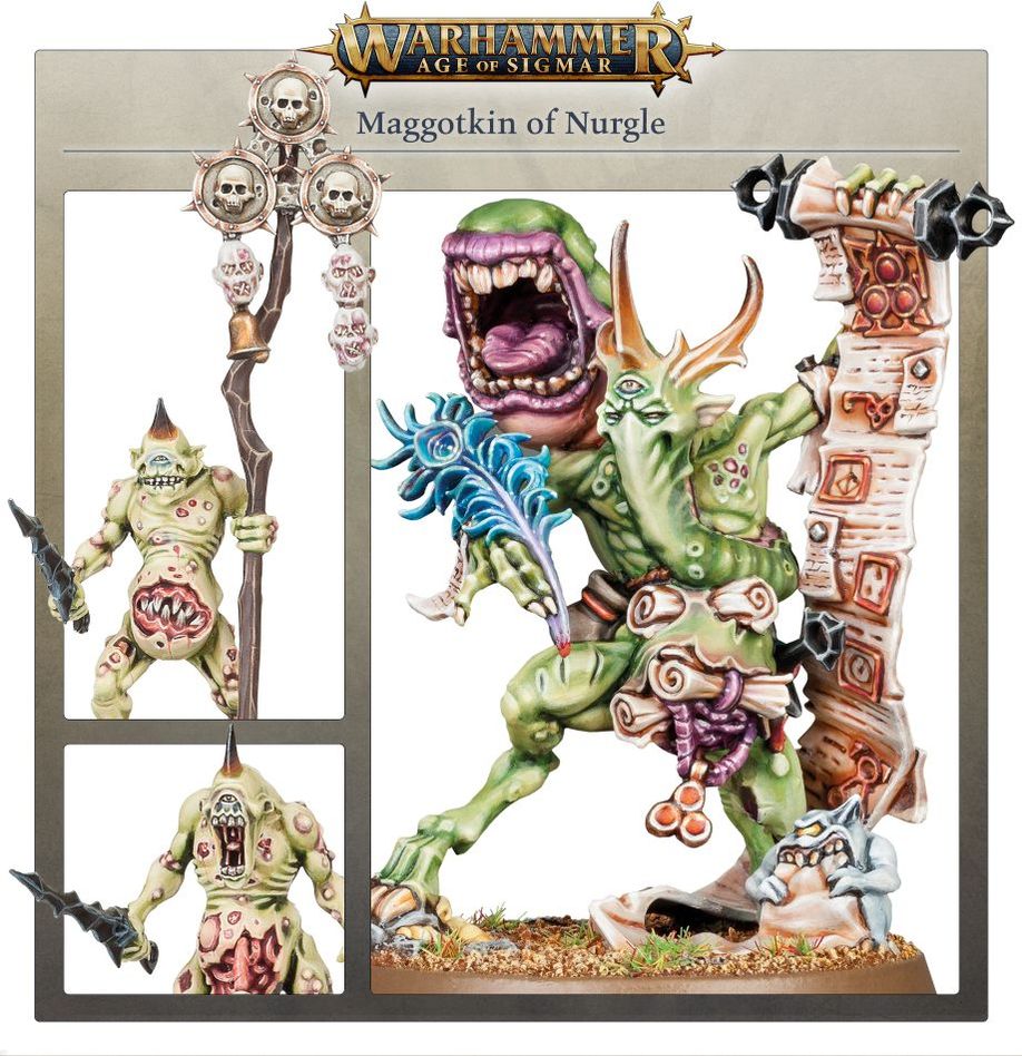 Games Workshop 70-01 - Age of Sigmar - Maggotkin of Nurgle: Spearhead