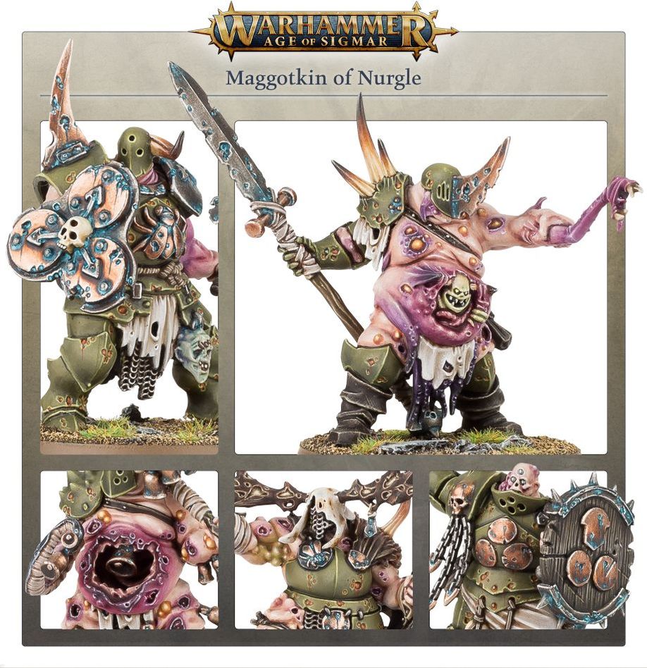 Games Workshop 70-01 - Age of Sigmar - Maggotkin of Nurgle: Spearhead