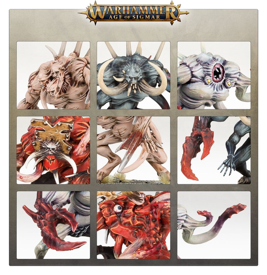 Games Workshop 83-10 - Age of Sigmar - Slaves to Darkness: Chaos Spawn