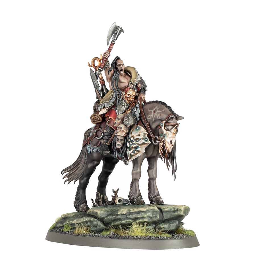 Games Workshop 83-53 - Age of Sigmar - Slaves to Darkness: Darkoath Chieftain on Warsteed
