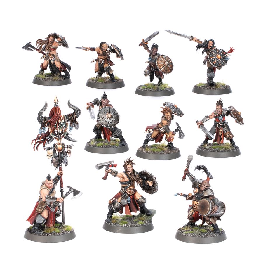 Games Workshop 70-836 - Age of Sigmar - Slaves to Darkness: Darkoath Raiders Spearhead