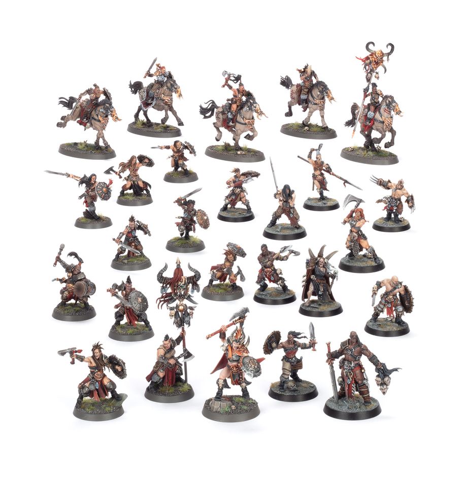 Games Workshop 70-836 - Age of Sigmar - Slaves to Darkness: Darkoath Raiders Spearhead