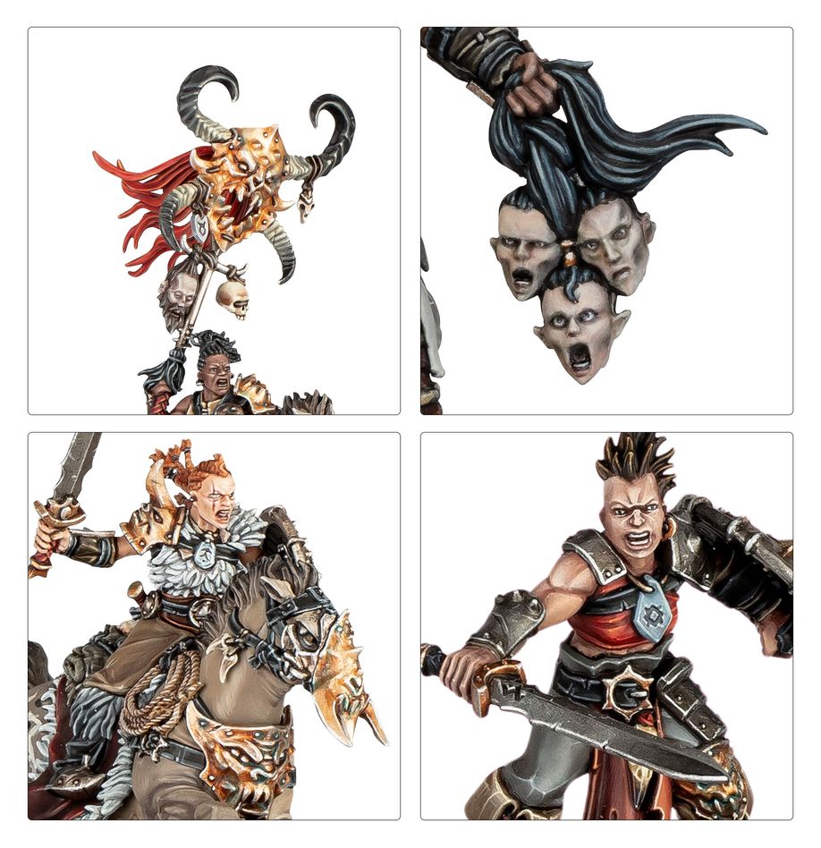 Games Workshop 70-836 - Age of Sigmar - Slaves to Darkness: Darkoath Raiders Spearhead