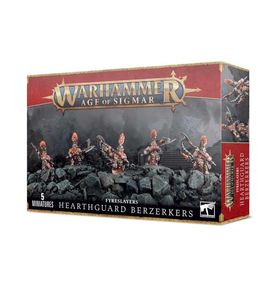 Games Workshop 84-24 - Age of Sigmar - Fyreslayers: Hearthguard Berzerkers