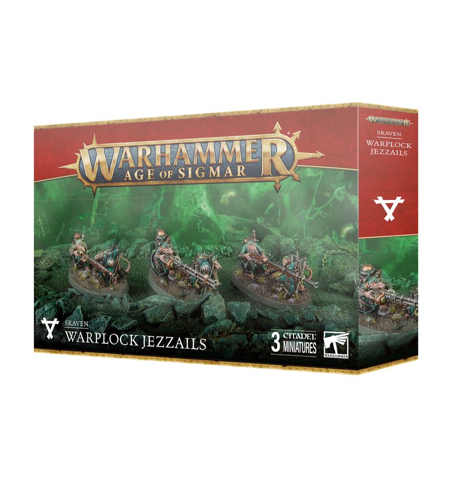 Games Workshop 90-53 - Age of Sigmar - Skaven: Warplock Jezzails