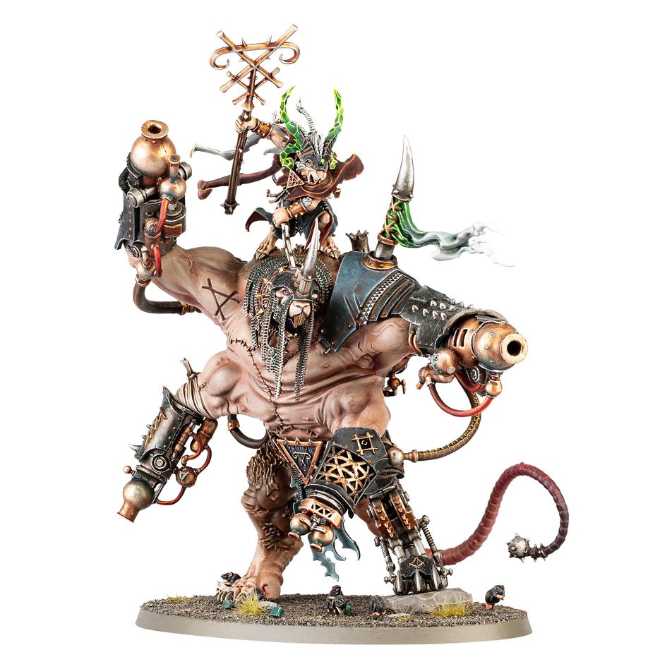 Games Workshop 90-16 - Age of Sigmar - Skaven: Thanquol on Boneripper