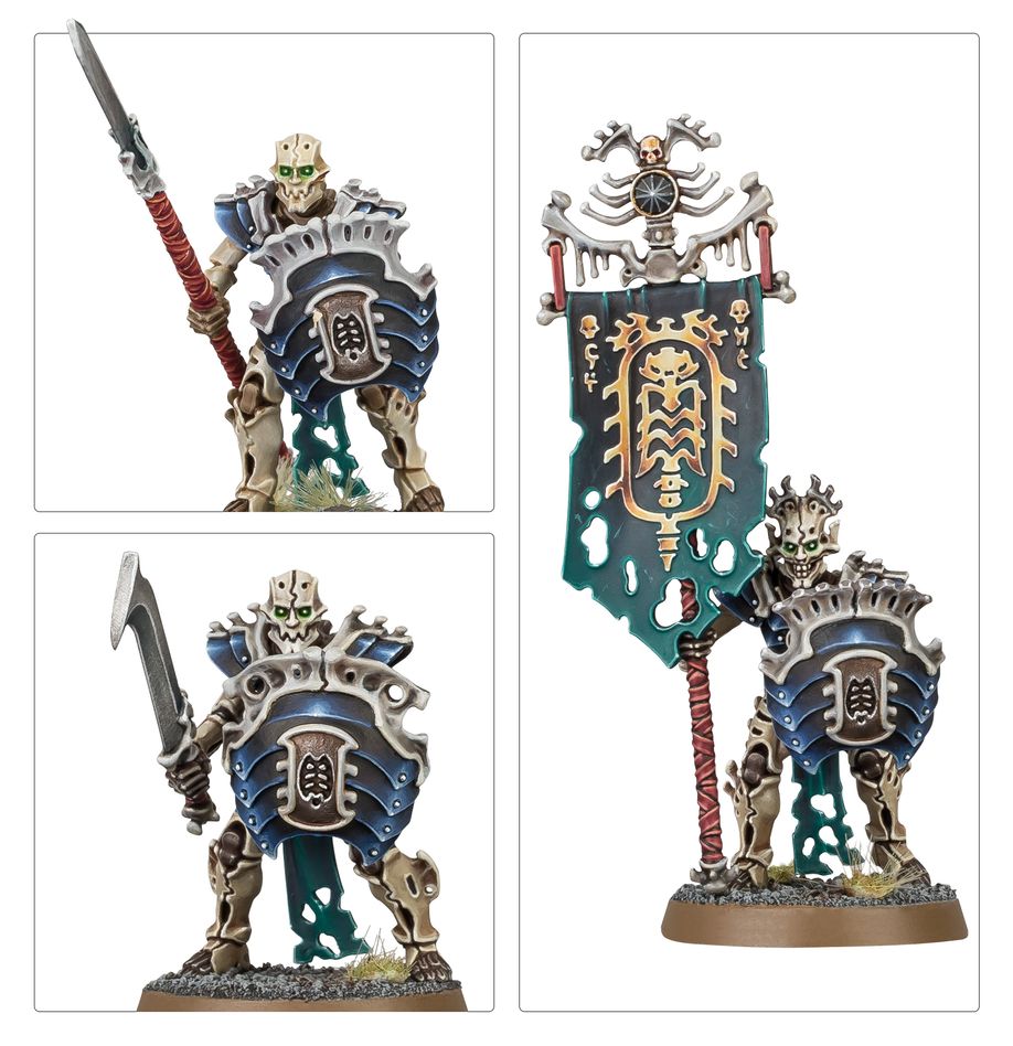 Games Workshop 94-25 - Age of Sigmar - Ossiarch Bonereapers: Mortek Guard