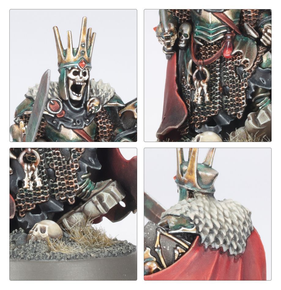 Games Workshop 70-916 - Age of Sigmar - Soulblight Gravelords: Deathrattle Tomb Host Spearhead