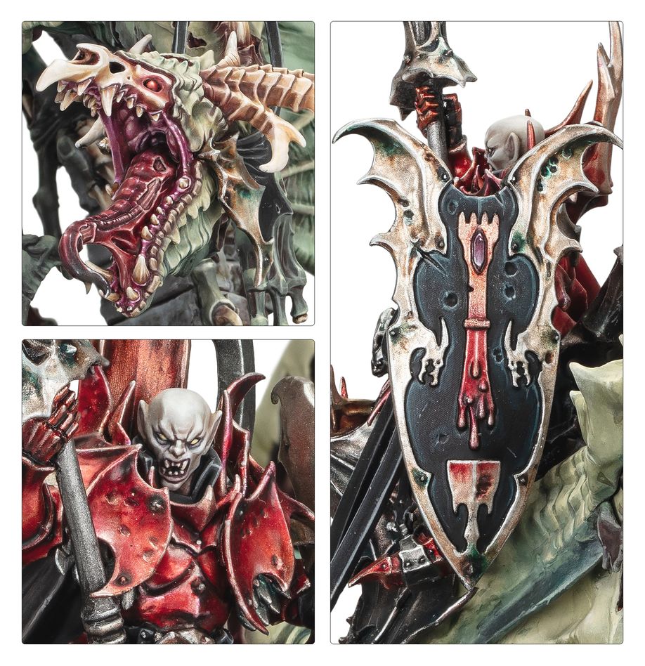 Games Workshop 91-80 - Age of Sigmar - Soulblight Gravelords: Prince Vhordrai, Lord of the Crimson Keep