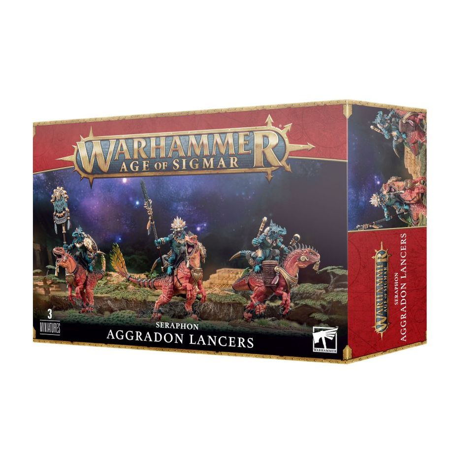 Games Workshop 88-18 - Age of Sigmar - Seraphon: Aggradon Lancers