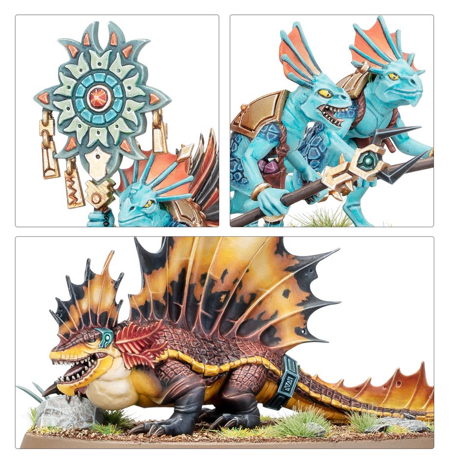 Games Workshop 70-882 - Age of Sigmar - Seraphon: Sunblooded Prowlers Spearhead