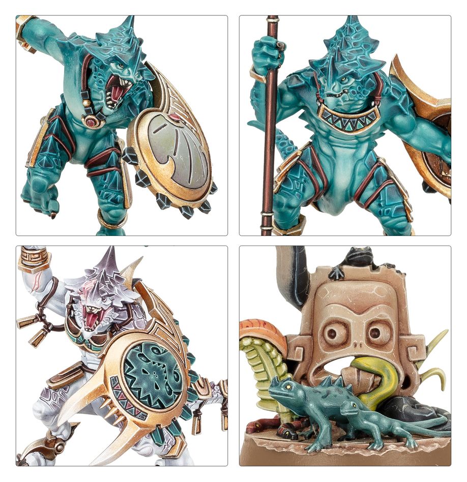 Games Workshop 70-882 - Age of Sigmar - Seraphon: Sunblooded Prowlers Spearhead
