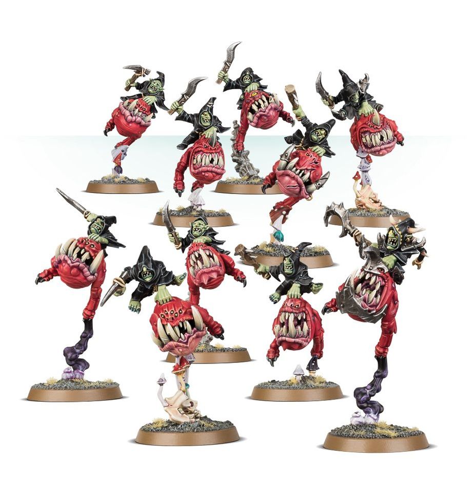 Games Workshop 89-44 - Age of Sigmar - Gloomspite Gitz: Squig Hoppers