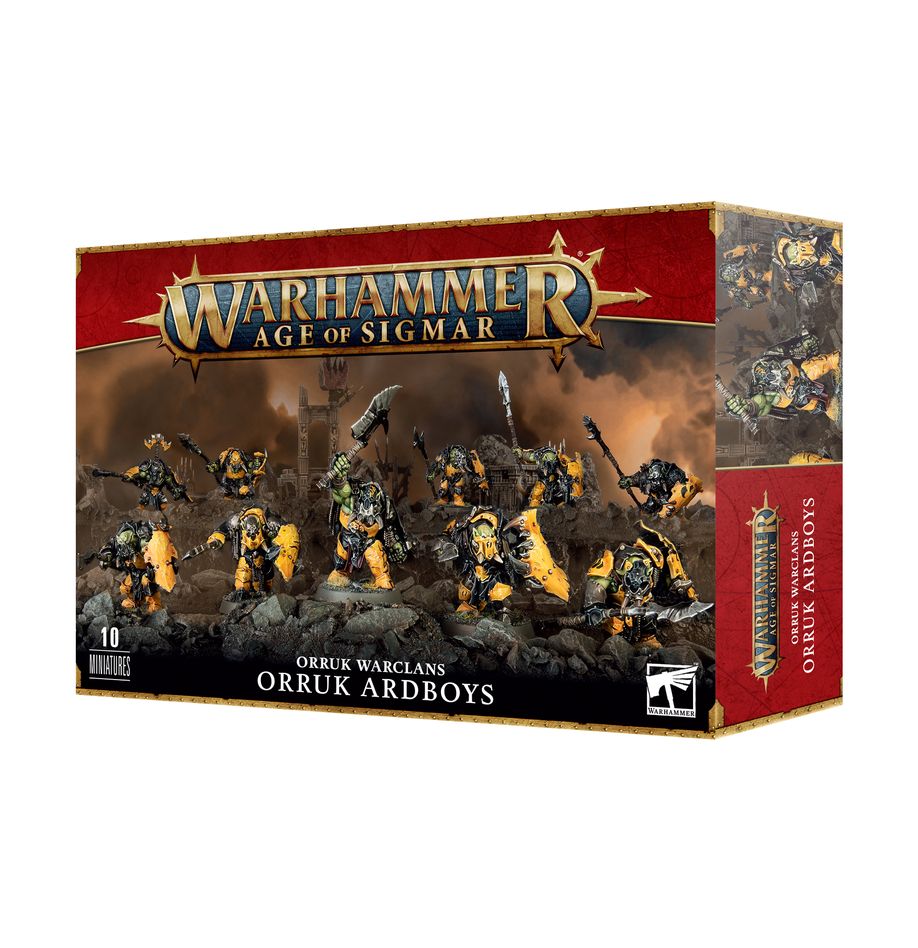 Games Workshop 89-61 - Age of Sigmar - Orruk Warclans: Orruk Ardboyz