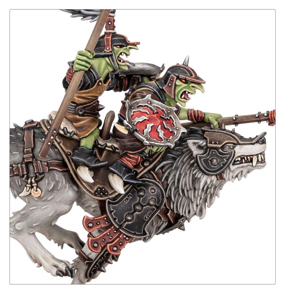 Games Workshop 70-894 - Age of Sigmar - Gloomspite Gitz: Snarlpack Huntaz Spearhead
