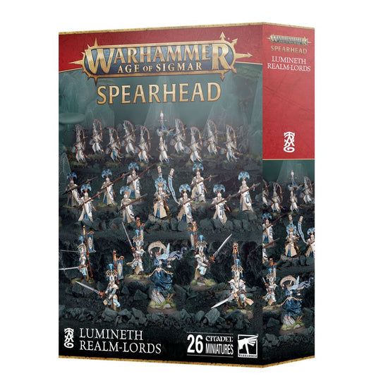 Games Workshop 70-11 - Age of Sigmar - Lumineth Realm-Lords: Glittering Phalanx Spearhead