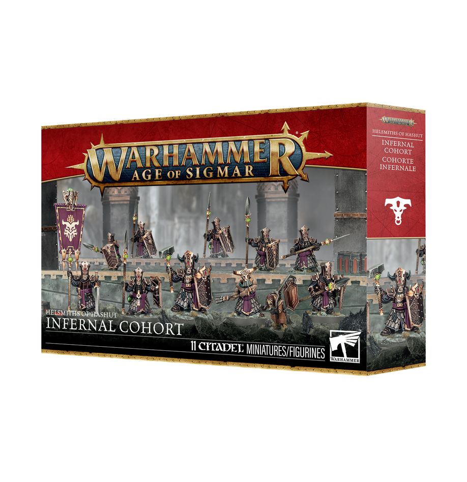 Games Workshop 82-12 - Age of Sigmar - Helsmiths of Hashut: Infernal Cohort