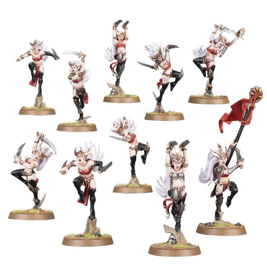 Games Workshop 85-10 - Age of Sigmar - Daughters of Khaine: Witch Aelves