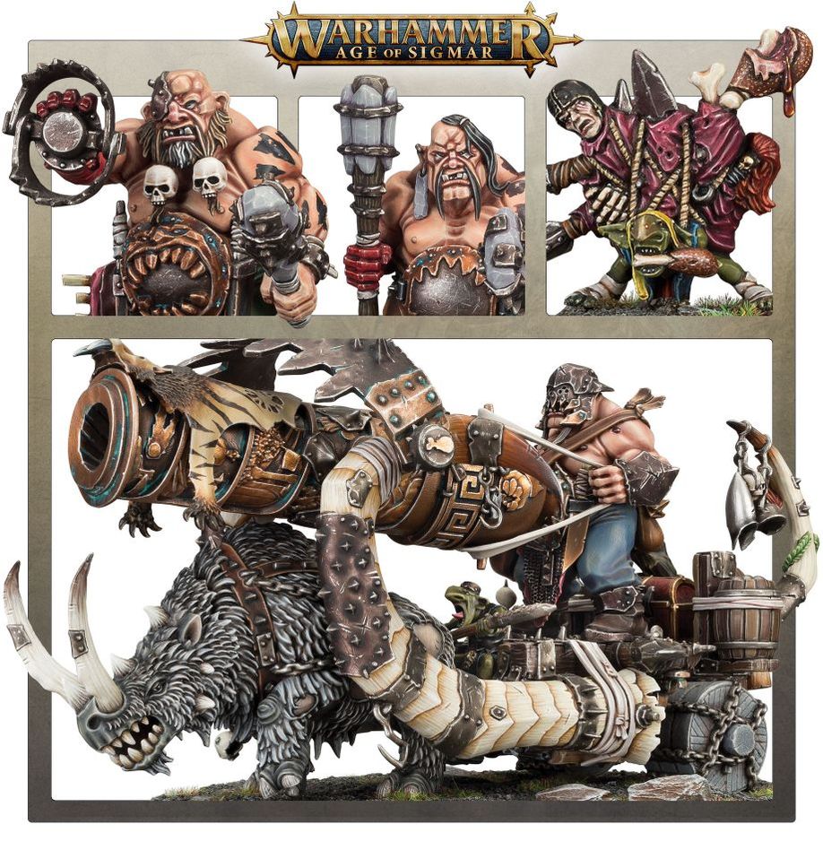 Games Workshop 70-13 - Age of Sigmar - Ogor Mawtribes: Spearhead