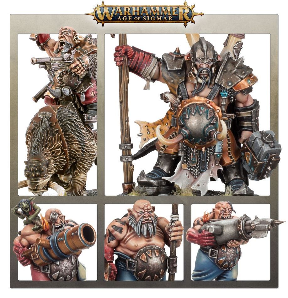 Games Workshop 70-13 - Age of Sigmar - Ogor Mawtribes: Spearhead