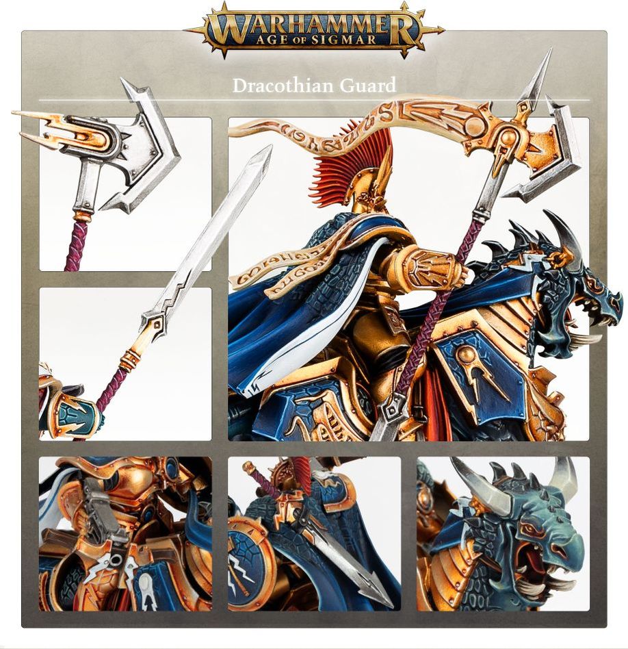 Games Workshop 96-24 - Age of Sigmar - Stormcast Eternals: Dracothian Guard