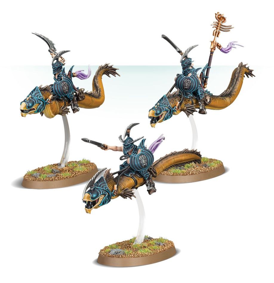 Games Workshop 70-873 - Age of Sigmar - Idoneth Deepkin: Akhelian Tide Guard Spearhead