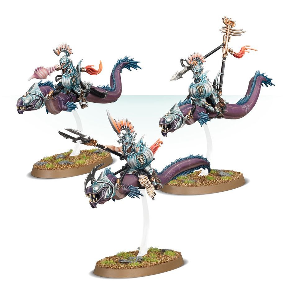 Games Workshop 70-873 - Age of Sigmar - Idoneth Deepkin: Akhelian Tide Guard Spearhead
