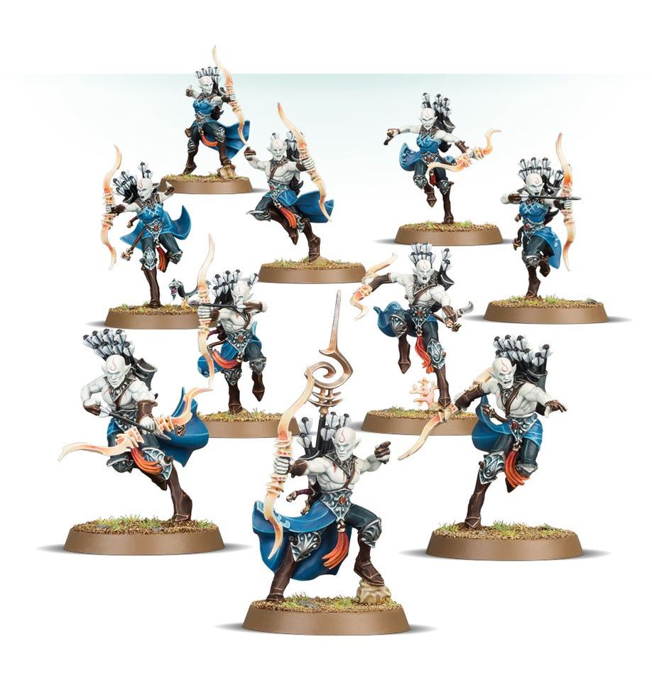 Games Workshop 70-873 - Age of Sigmar - Idoneth Deepkin: Akhelian Tide Guard Spearhead