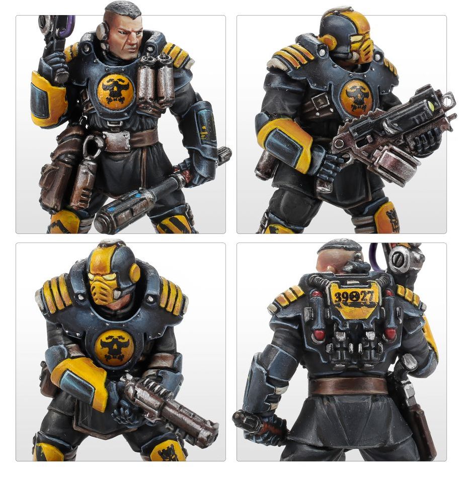 Games Workshop 300-45 - Necromunda - Palanite Enforcer Patrol