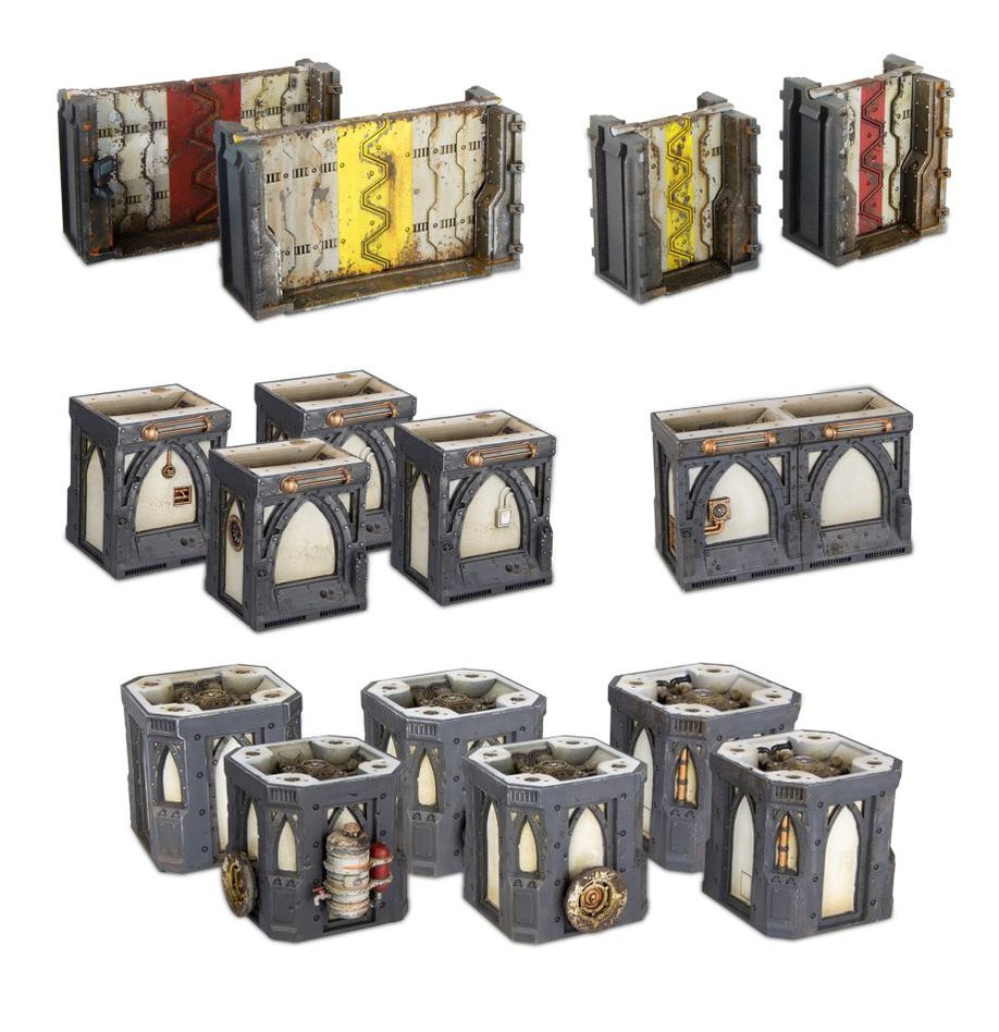 Games Workshop 300-48 - Zone Mortalis: Columns & Walls