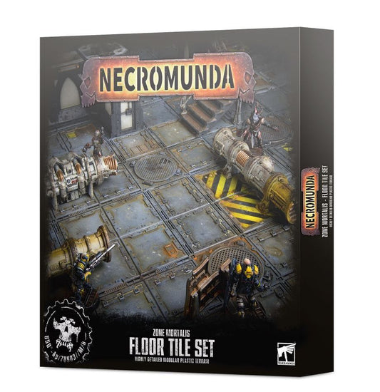 Games Workshop 300-59 - Necromunda - Zone Mortalis: Floor Tile Set - MrMuffin'sTrains