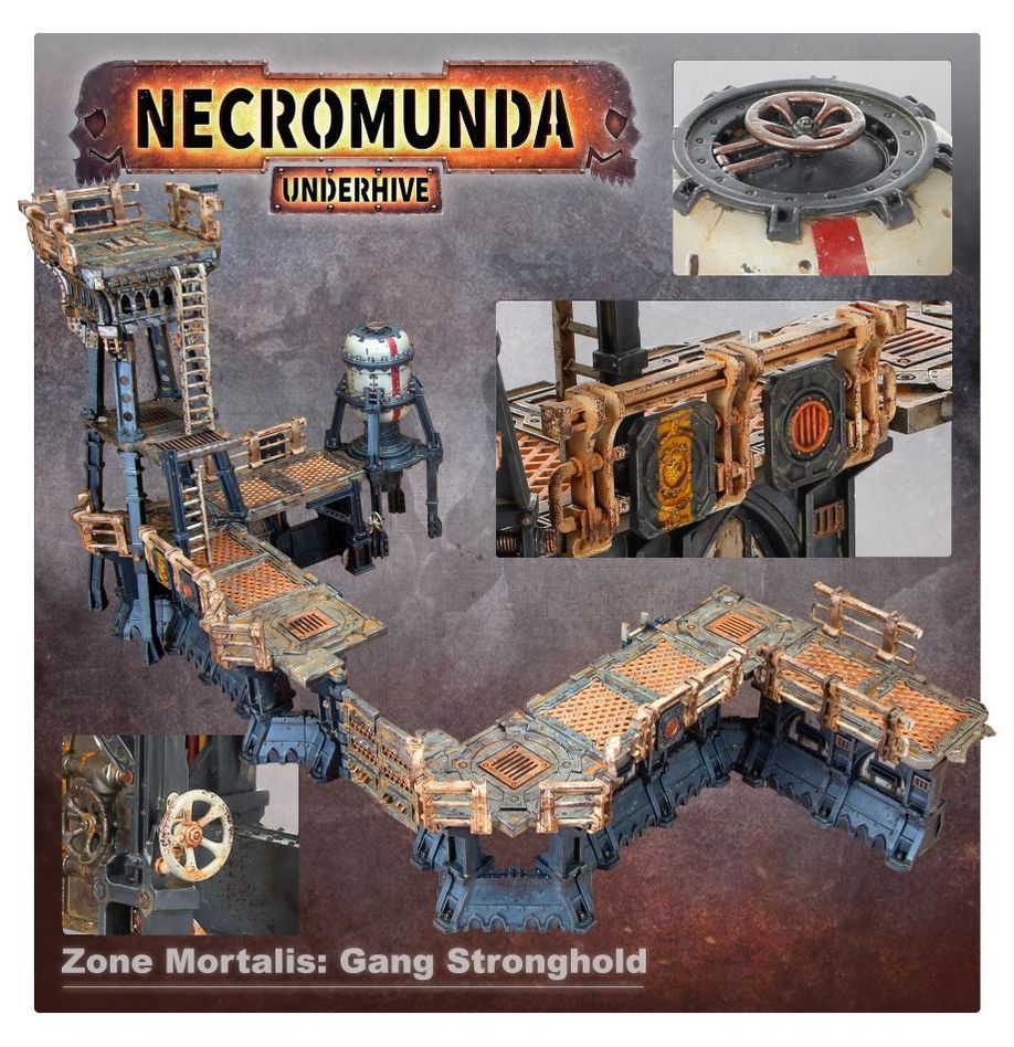 Games Workshop 300-69 - Necromunda - Zone Mortalis: Gang Stronghold