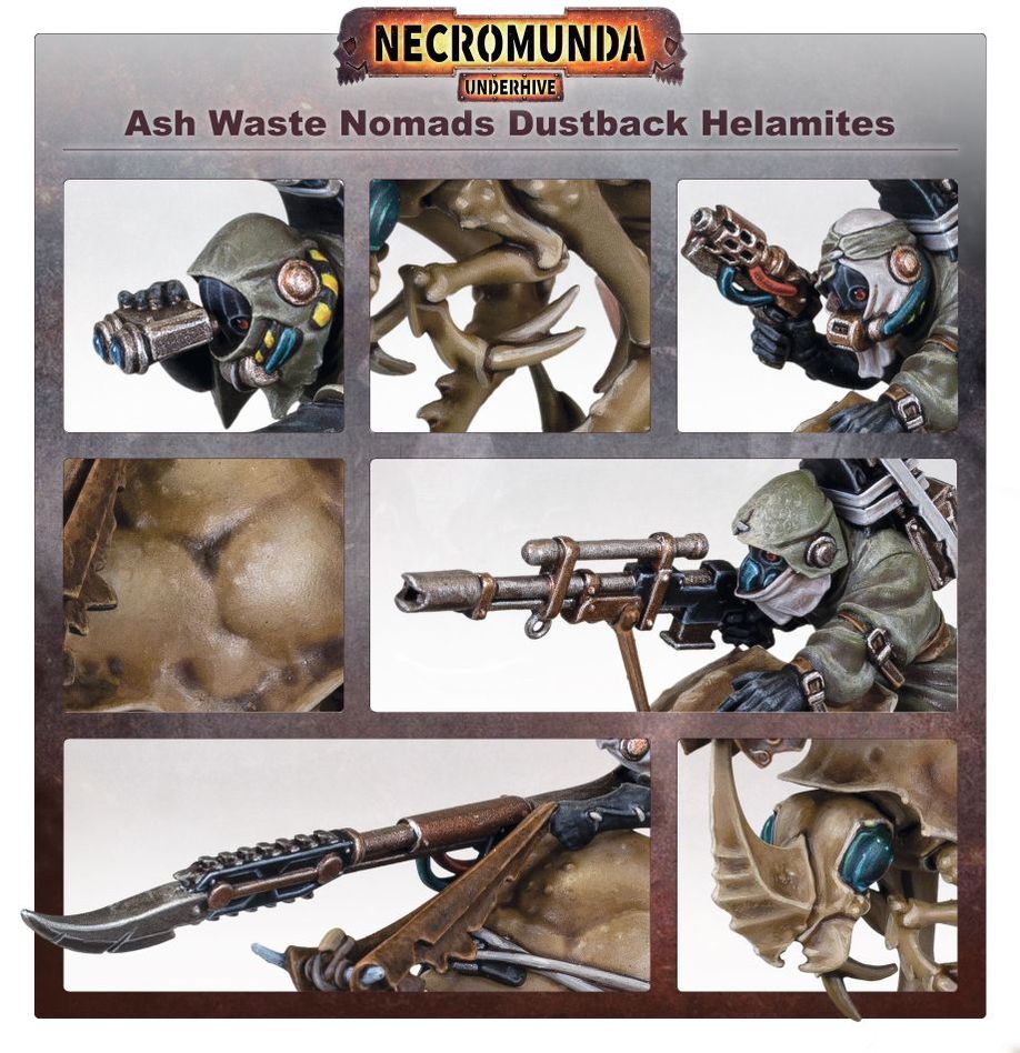 Games Workshop 300-97 - Necromunda - Ash Waste Nomads Dustback Helamites