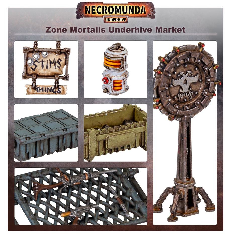 Games Workshop 300-85 - Necromunda - Zone Mortalis: Underhive Market