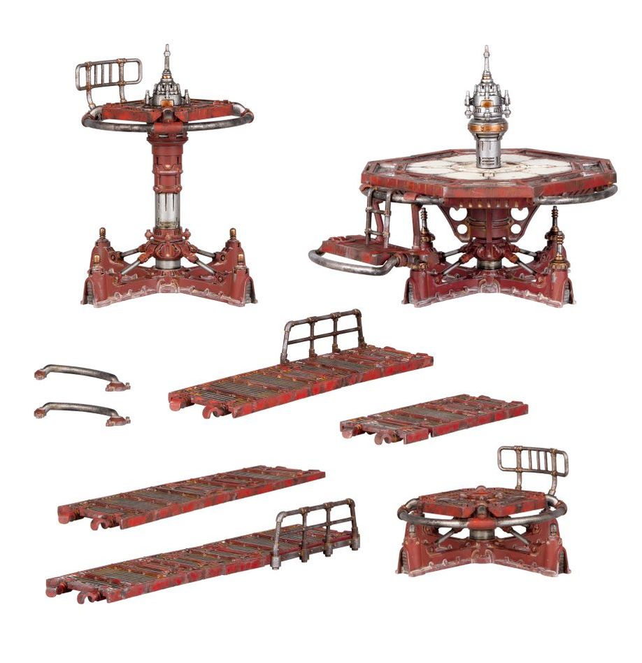 Games Workshop 300-92 - Necromunda: Thatos Pattern Platforms & Walkways