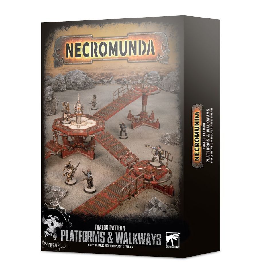 Games Workshop 300-92 - Necromunda - Thatos Pattern Platforms & Walkways