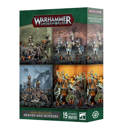 Games Workshop 34-004 - Warhammer Underworlds - Order Warbands: Heroes and Hunters (Clearance)