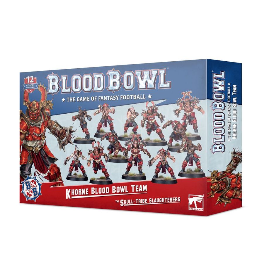 Games Workshop 202-19 - Blood Bowl: Khorne Team - Skull-Tribe Slaughteres