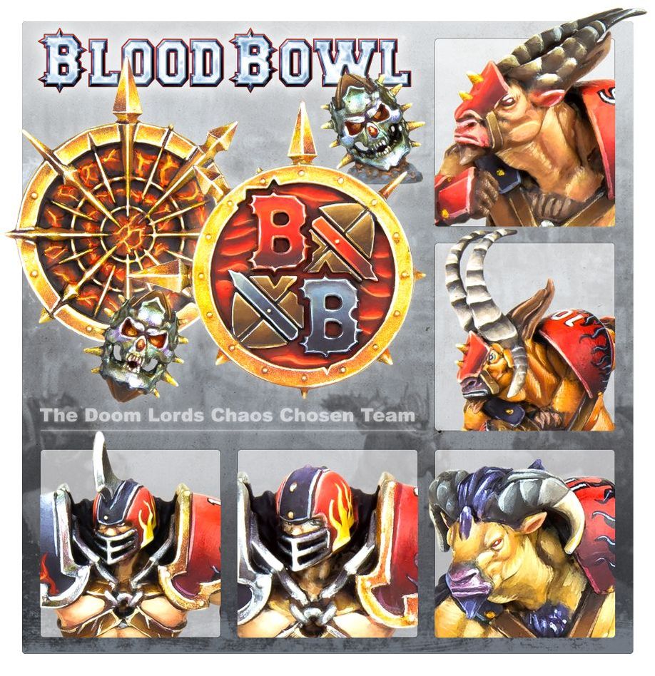 Games Workshop 200-47 - Blood Bowl: Chaos Chosen Team - The Doom Lords