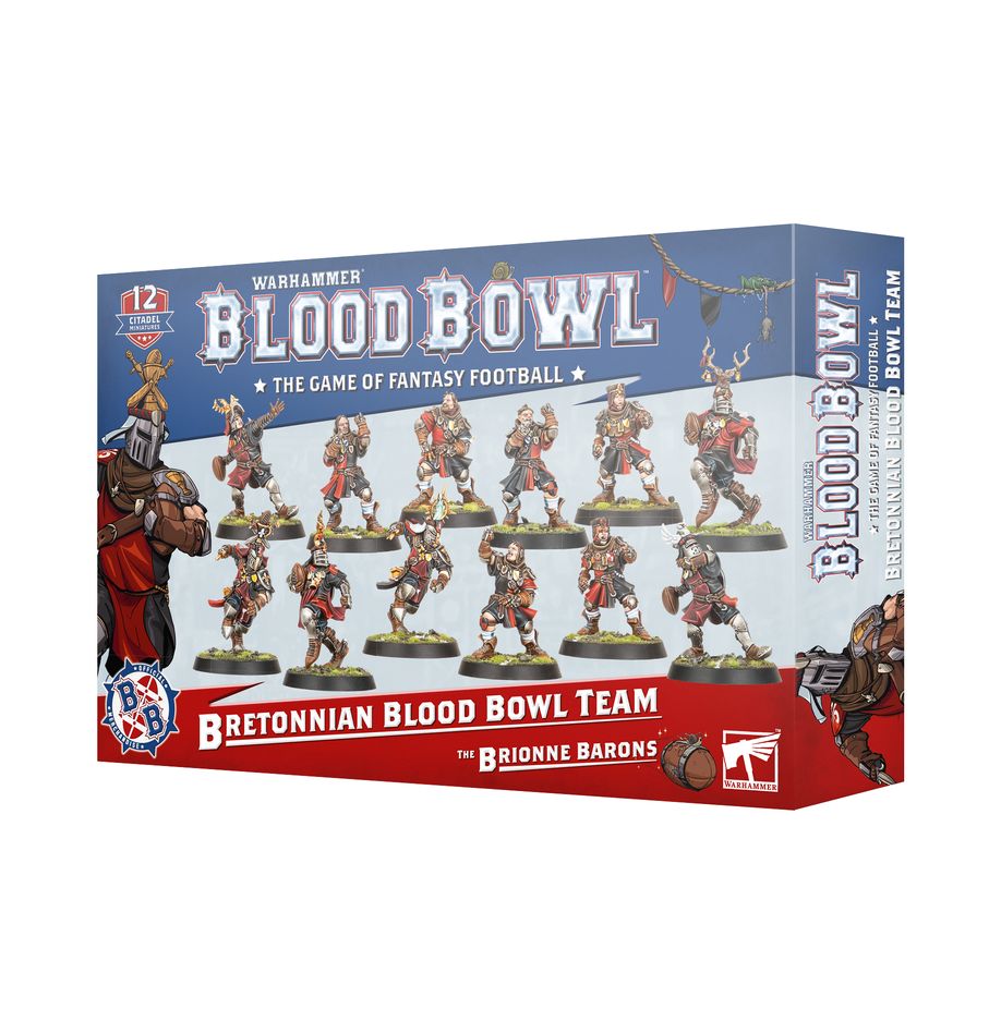 Games Workshop 202-51 - Blood Bowl - Bretonnian Team: The Brionne Barons